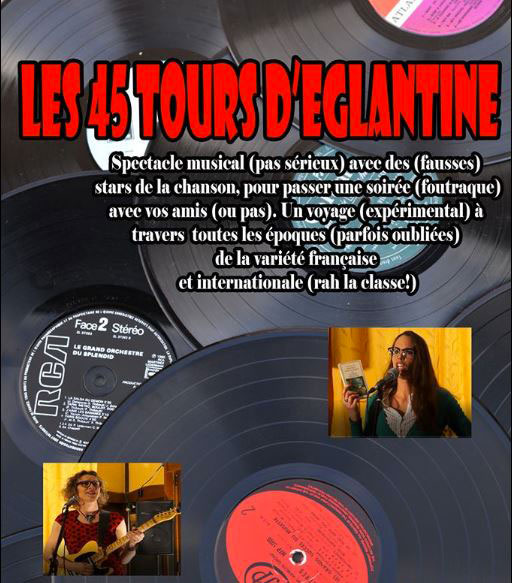 les 45 tours d'eglantine